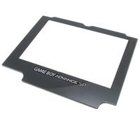 Front Screen Plastic Lens Cover with Adhesive, Compatible with Nintendo Gameboy Advance SP (GBA SP)
