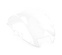 Front Screen Wind Deflectors For Super For Hawk 1000 For VTR1000F 1997-2004 2005 Motorcycle Windshield Street Windscreen Screen Double Bubble Windproof Windscreen(Transparent)