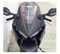 Front Screen Windshield For CBR1000 For CBR1000RR 2017 2018 2019 CBR 1000 17 18 19 Black Windshield WindScreen Double Bubble(White)