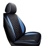 Front Seat Cover 1PCS Driver Seat Covers Leather Custom Non-Slip Car Pads For BMW E39 1995-1999 2000 2001 2002 2003 2004(Black BLUE,Standard)