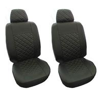 Front Seat Cover Designed to fit PEUGEOT BOXER, CITROEN JUMPER/RELAY, FIAT DUCATO 2006-2018 BLACK ECO LEATHER 1+1