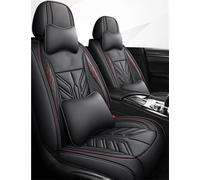 Front Seat Cover For BMW G30 Universal Style PU Leather Car Seat Covers Interior Decoration Accessories(Black,Luxury)