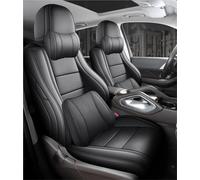 Front Seat Cover For Hyundai For Tucson 2024 Custom Car Seat Covers Set Durable Full Covered Leather Accessories(Black)
