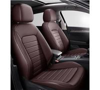 Front Seat Cover For VW For Passat B8 2017 2018 2019 Leather Auto Luxury Car Seat Covers Full Set Interior Accessories(Coffee)