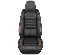 Front Seat Cover PU Leather Luxury Car Seat Protector Cover Full Set Interior Decoration Accessories For Hyundai For I30 For Santa Fe(1PCS Brown)