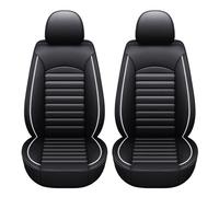 Front Seat Covers for Peugeot GT GTi GT Line 508 5008 3008 208 2008, Car Cover Seats, Car Seat Protector Set, Seat Protectors Waterproof Interior Accessories,Black and white