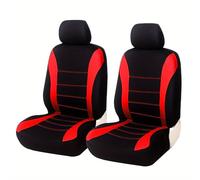 Front Seat Covers Pair for Ferrari 296 | 12Cilindri | Amalfi | Daytona SP3 | F80 | Purosangue | Roma | SF90, General Purpose Abrasion Resistant No Stuffy Sweating Breathable Car Seat Protective Cover