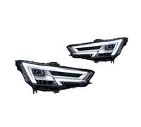 Front Sequential Signal For A4 A4L RS4 S4 B9 2017 2018 2019 2020 2021 Headlights DRL Turn Signal High Beam Angel Eye Projector Lens Head Lamp LED Headlight Lights