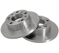 Front Set 2x Brake Discs A.B.S. 15045 for AUVERLAND/Citroen/Fiat/Peugeot/Alfa Ro