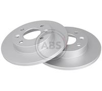 Front Set 2x Brake Discs A.B.S. 15112 for Renault/Dacia Sandero/Logan/Thalia/Sym