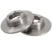 Front Set 2x Brake Discs A.B.S. 15615 for Land Rover/SANTANA Defender/Discovery/
