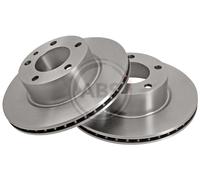 Front Set 2x Brake Discs A.B.S. 15735 for BMW/ALPINA 5 (E34)/5 (E28)/B6 (78-90)