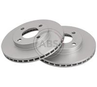 Front Set 2x Brake Discs A.B.S. 15746 for Audi 80/90/200/100 (82-92)
