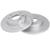 Front Set 2x Brake Discs A.B.S. 15748 for Chevrolet/Vauxhall/Pontiac/Bedford Cor