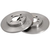 Front Set 2x Brake Discs A.B.S. 15766 for BMW 3 (E30) (82-91)