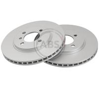 Front Set 2x Brake Discs A.B.S. 15767 for BMW/DE LA CHAPELLE 3 (E30)/Z (E30)/55