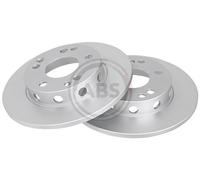 Front Set 2x Brake Discs A.B.S. 15778 for Mercedes 190- (W201) (82-93)