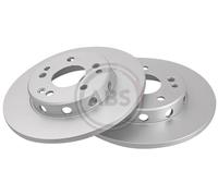 Front Set 2x Brake Discs A.B.S. 15790 for Mercedes E- (W124)/300- (W124)/200- (W