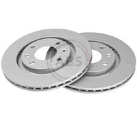 Front Set 2x Brake Discs A.B.S. 15841 for Citroen/Peugeot Berlingo/Xsara/Xantia/