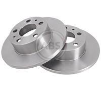 Front Set 2x Brake Discs A.B.S. 15915 for Volvo 200 (80-93)