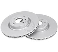 Front Set 2x Brake Discs A.B.S. 16061 for varios Abarth Fiat Alfa Romeo Lancia