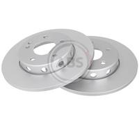 Front Set 2x Brake Discs A.B.S. 16179 for Mercedes C- (W202) (93-00)
