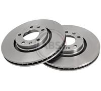 Front Set 2x Brake Discs A.B.S. 16185 for Citroen/Peugeot XM/605 (94-00)
