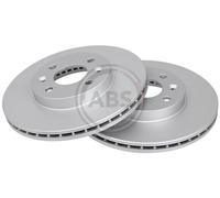 Front Set 2x Brake Discs A.B.S. 16217 for Renault Megane/Laguna/Safrane (92-01)