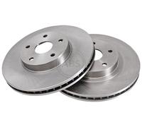 Front Set 2x Brake Discs A.B.S. 16275 for Subaru SVX 1992-1997