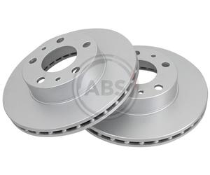 Front Set 2x Brake Discs A.B.S. 16291 for Citroen/Peugeot/Fiat Relay/Jumper/Boxe