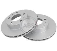 2x Original A.B.S. Brake Disc 16292 for Citroën Fiat Peugeot