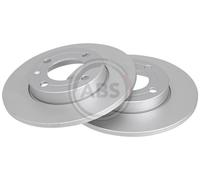 Front Set 2x Brake Discs A.B.S. 16542 for Seat/VW Arosa/Polo (94-04)