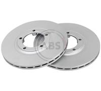 Front Set 2x Brake Discs A.B.S. 16565 for Hyundai Porter/Grace/H150/H100/H200 (9