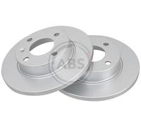 Front Set 2x Brake Discs A.B.S. 16627 for Skoda/VW Felicia/Beta/Cube/Pick Up (13