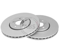 Front Set 2x Brake Discs A.B.S. 16882 for Seat/Skoda/VW/Audi Ibiza/Toledo/Cordob