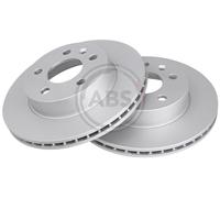 Front Set 2x Brake Discs A.B.S. 16887 for Mercedes V- (W638)/Vito- (W638) (95-03