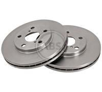 Front Set 2x Brake Discs A.B.S. 16895 for Toyota MR2 (89-00)