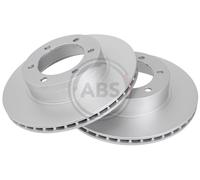 Front Set 2x Brake Discs A.B.S. 16897 for Toyota Land Cruiser/4 Runner (95-03)