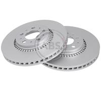 Front Set 2x Brake Discs A.B.S. 17012 for Volvo S60/XC70/V70/S80 (98-10)