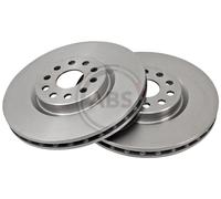 Front Set 2x Brake Discs A.B.S. 17014 for Alfa Romeo/Lancia 166/K(appa) (94-08)