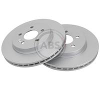 2x Original A.B.S. Brake Disc 17109 for Mercedes-Benz