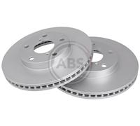 Front Set 2x Brake Discs A.B.S. 17183 for Toyota RAV 4 (01-05)