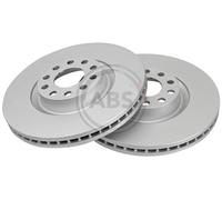 Front Set 2x Brake Discs A.B.S. 17239 for Audi A6 (99-05)