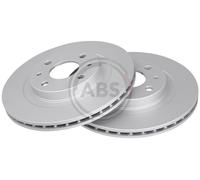 Front Set 2x Brake Discs A.B.S. 17342 for Lada Kalina/Priora/110/112/111/Vega (9