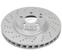 Front Set 2x Brake Discs A.B.S. 17396 for Mercedes SL- (W230)/E- (W211) (01-12)