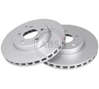 Front Set 2x Brake Discs A.B.S. 17400 for Mercedes S- (W221)/E- (W211) (02-13)