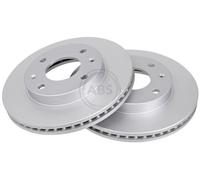Front Set 2x Brake Discs A.B.S.17427 for Hyundai Sonata 98-01 Kia Magentis 01-05