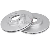 Front Set 2x Brake Discs A.B.S. 17428 for Mazda 6 (05-08)