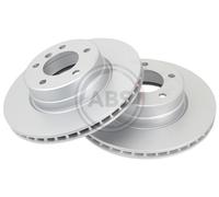 Front Set 2x Brake Discs A.B.S. 17531 for BMW 5 (E61)/5 (E60) (03-10)