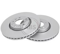 Front Set 2x Brake Discs A.B.S. 17539 for Saab/Cadillac/Vauxhall/Opel 9-3/BLS/Ve